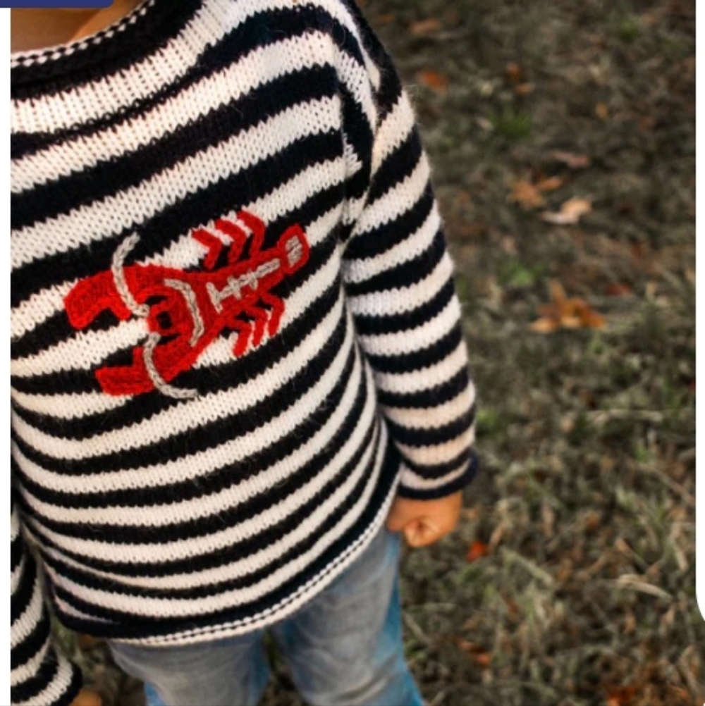 Mexicali Blues striped lobster Sweater